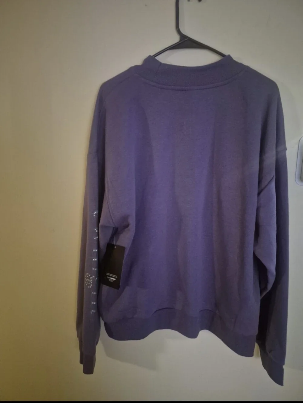 The Twilight Saga Graphic Bling Purple Sweatshirt Medium 